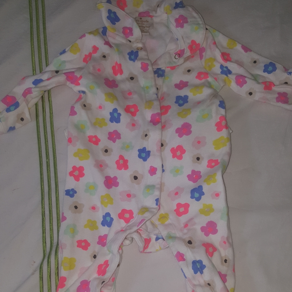 Baby floral print romper